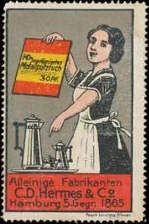 Immagine del venditore per Reklamemarke Metallputztuch venduto da Veikkos