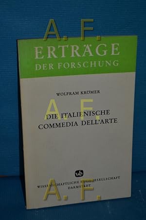 Seller image for Die italienische Commedia dell'arte (Ertrge der Forschung 62) for sale by Antiquarische Fundgrube e.U.