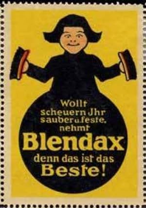 Reklamemarke Blendax Reinigungsmittel