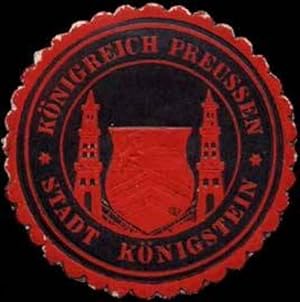Seller image for Siegelmarke Knigreich Preussen - Stadt Knigstein for sale by Veikkos