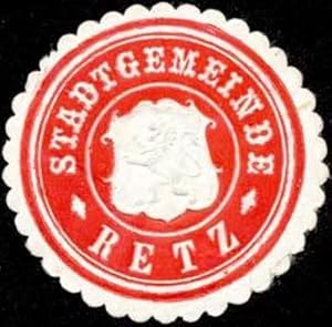 Seller image for Siegelmarke Stadtgemeinde Retz for sale by Veikkos