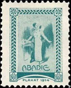 Bild des Verkufers fr Reklamemarke Plakat 1914 zum Verkauf von Veikkos