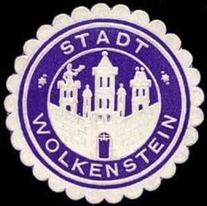 Bild des Verkufers fr Siegelmarke Stadt Wolkenstein zum Verkauf von Veikkos