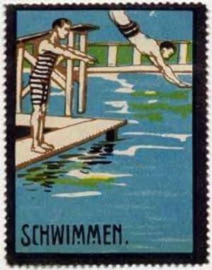 Seller image for Reklamemarke Schwimmen for sale by Veikkos