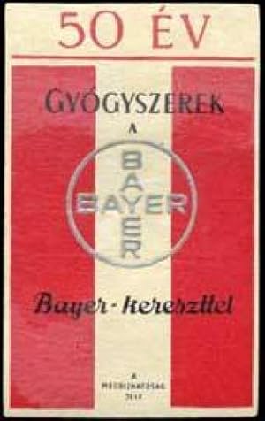 Immagine del venditore per Reklamemarke Bayer Gyogyszerek venduto da Veikkos