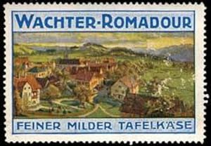 Seller image for Reklamemarke Wachter-Romadour for sale by Veikkos