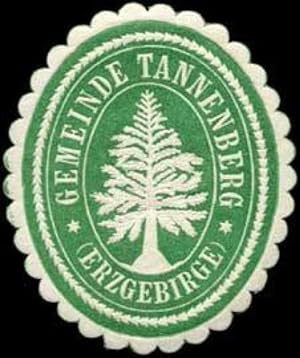 Bild des Verkufers fr Siegelmarke Gemeinde Tannenberg/Erzgebirge zum Verkauf von Veikkos