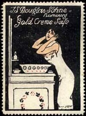 Seller image for Reklamemarke Gold Creme-Seife for sale by Veikkos