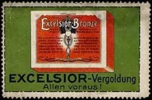 Image du vendeur pour Reklamemarke Excelsior-Vergoldung mis en vente par Veikkos
