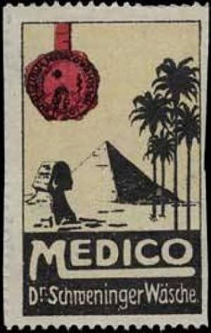 Seller image for Reklamemarke Medico Wsche for sale by Veikkos