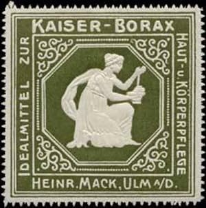 Seller image for Reklamemarke Kaiser-Borax for sale by Veikkos