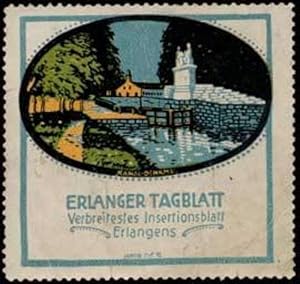 Seller image for Reklamemarke Erlanger Tagblatt for sale by Veikkos