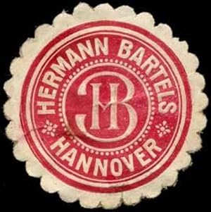 Image du vendeur pour Siegelmarke Hermann Bartels - Hannover mis en vente par Veikkos