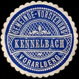 Bild des Verkufers fr Siegelmarke Gemeinde-Vorstehung Kennelbach - Vorarlberg zum Verkauf von Veikkos