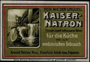 Bild des Verkufers fr Reklamemarke Kaiser-Natron zum Verkauf von Veikkos