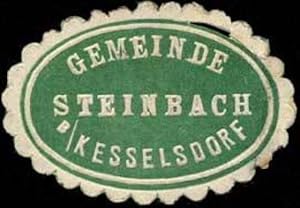 Seller image for Siegelmarke Gemeinde Steinbach bei Kesselsdorf for sale by Veikkos