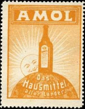 Seller image for Reklamemarke Amol das Hausmittel aller Lnder for sale by Veikkos
