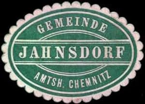 Seller image for Siegelmarke Gemeinde Jahnsdorf - Amtshauptmannschaft Chemnitz for sale by Veikkos