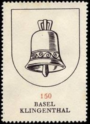 Seller image for Reklamemarke Basel Klingenthal for sale by Veikkos