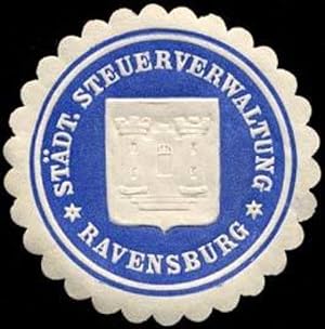 Bild des Verkufers fr Siegelmarke Stdtische Steuerverwaltung - Ravensburg zum Verkauf von Veikkos