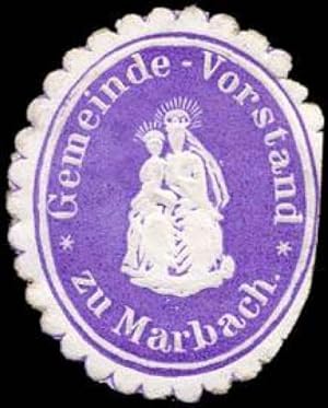 Image du vendeur pour Siegelmarke Gemeinde - Vorstand zu Marbach mis en vente par Veikkos