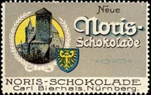 Seller image for Reklamemarke Neue Noris - Schokolade for sale by Veikkos