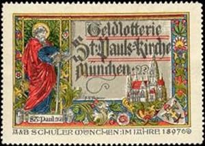 Immagine del venditore per Reklamemarke Geldlotterie St. Pauls - Kirche venduto da Veikkos