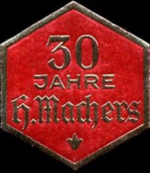 Immagine del venditore per Reklamemarke 30 Jahre H. Machers venduto da Veikkos