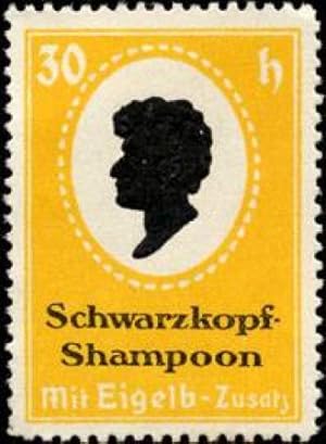Bild des Verkufers fr Reklamemarke Schwarzkopf - Shampoon Haarwsche zum Verkauf von Veikkos