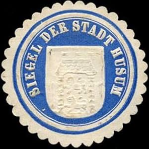 Seller image for Siegelmarke Siegel der Stadt Husum for sale by Veikkos