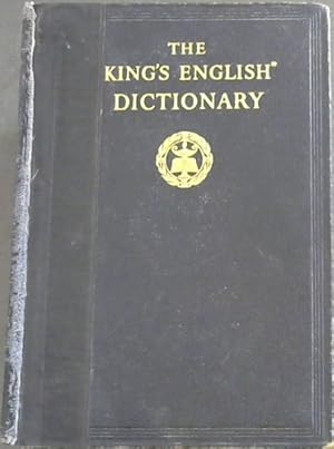 Bild des Verkufers fr The King's English Dictionary zum Verkauf von Chapter 1