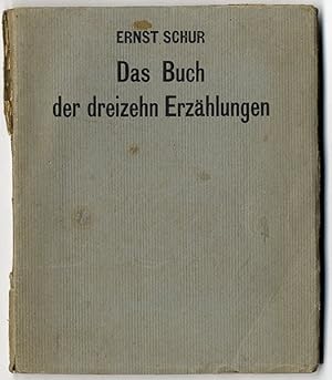 Das Buch der dreizehn Erzählungen, Gedichte, Expressionismus.