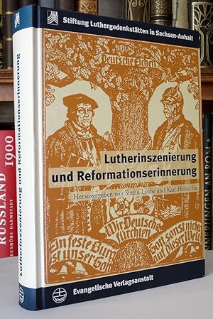 Bild des Verkufers fr Lutherinszenierung und Reformationserinnerung. Herausgegeben von Stefan Laube und Karl-Heinz Fix im Auftrag der Stiftung Luthergedenksttten in Sachsen-Anhalt, Schriften der Stiftung Luthergedenksttten in Sachsen-Anhalt. zum Verkauf von Antiquariat an der Linie 3