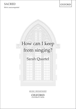 Immagine del venditore per How Can I Keep From Singing?: Ssaa Vocal Score venduto da GreatBookPrices