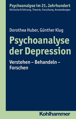 Imagen del vendedor de Psychoanalyse Der Depression : Verstehen - Behandeln - Forschen -Language: german a la venta por GreatBookPrices