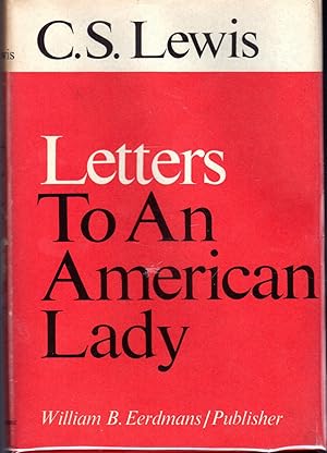 Seller image for Letters to An American Lady for sale by Dorley House Books, Inc.