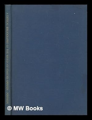 Imagen del vendedor de A critical bibliography of the works of Edmund Spenser printed before 1700 a la venta por MW Books Ltd.