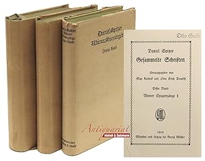 Wiener Spaziergänge. Herausgegeben von Max Kalbeck und Otto Erich Deutsch. Bände 1-3.