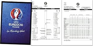 Immagine del venditore per UEFA EURO 2016 FRANCE - Le Rendez-Vous. UEFA - Media Information vom 10.6.2016 - 10.7.2016. Insgesamt 62 offizielle Pressemitteilungen "Full time Report" + "Team statictis Full Time". venduto da AGON SportsWorld GmbH