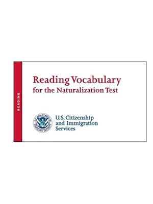 Seller image for Reading Vocabulary for the Naturalization Test for sale by GreatBookPrices