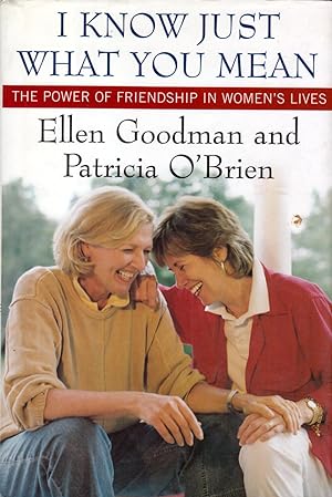 Seller image for I Know Just What You Mean: The Power of Friendship in Women's Lives for sale by Kayleighbug Books, IOBA