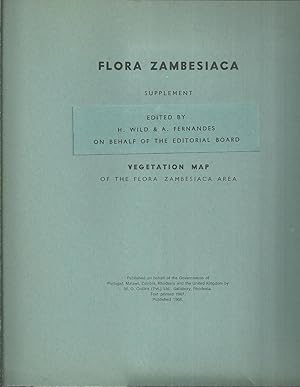 FLORA ZAMBESIACA SUPPLEMENT. VEGETATION MAP OF THE FLORA ZAMBESIACA AREA