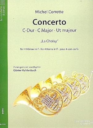 Bild des Verkufers fr Konzert C-Dur "La Choisy"fr 4 Hrner in F : Partitur und Stimmen zum Verkauf von AHA-BUCH GmbH