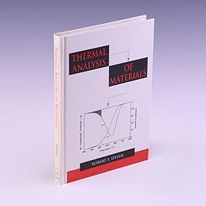 Imagen del vendedor de Thermal Analysis of Materials (Materials Engineering) a la venta por Salish Sea Books
