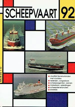 Bild des Verkufers fr Scheepvaart 1992. zum Verkauf von Antiquariat Bernhardt