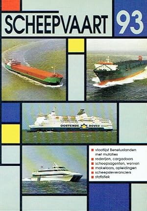 Bild des Verkufers fr Scheepvaart 1993. zum Verkauf von Antiquariat Bernhardt
