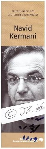 Seller image for NAVID KERMANI (1967) Professor Dr., iranisch-deutscher Schriftsteller und Orientalist, Friedenspreis des Deutschen Buchhandels 2015 for sale by Herbst-Auktionen