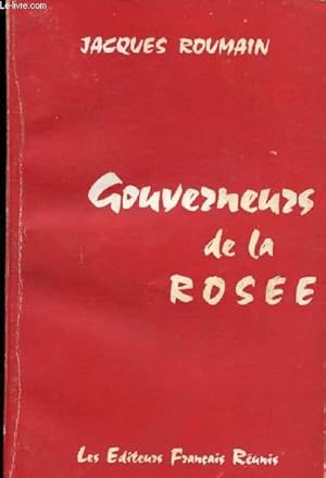 Bild des Verkufers fr Gouverneurs de la rose zum Verkauf von Le-Livre