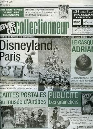 Image du vendeur pour La vie du collectionneur n 406 - Histoire de la publicit a Paris, Guides et cartes, Des postes a lampes miniatures, Cartes postales anciennes a Antibes, Disneyland Paris 10 ans d'objets de collection par Vincent Vidal, Les grainetiers par Daniel Bordet mis en vente par Le-Livre