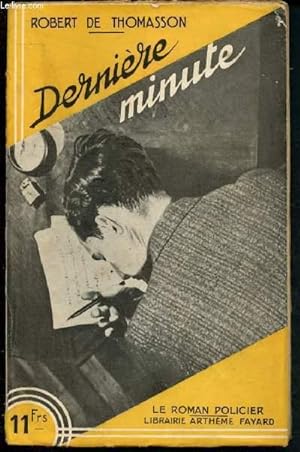 Seller image for Dernire minute for sale by Le-Livre